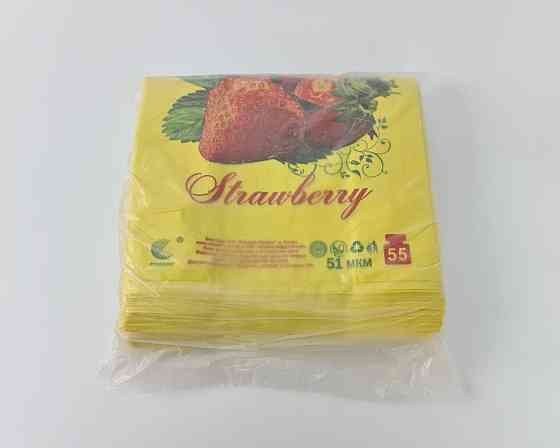 Пакет майка полиэтиленовая (тип FA) 30*55 Клубника ''Комсерв'' 50 мкм (100 шт) Харьков