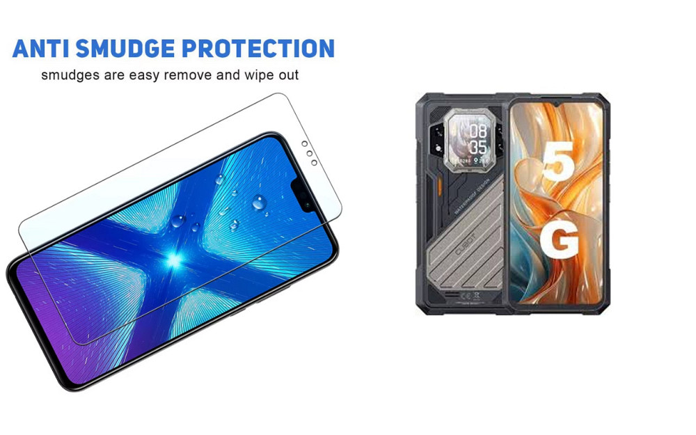 Защитное стекло NeoGlass для Cubot KingKong X, KingKong X Pro – ультрапрозрачное и устойчивое Киев - изображение 3