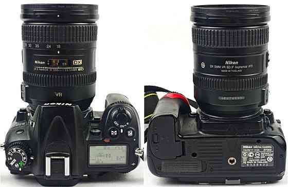 Дзеркальний фотоапарат Nikon D7000 з об'єктивом Nikon AF-S 18-105mm Киев
