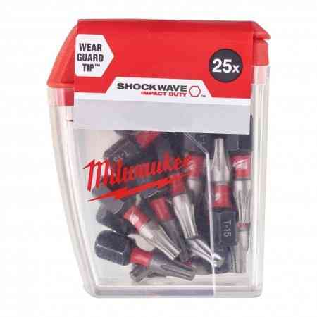Біта SHOCKWAVE MILWAUKEE, TX25, 25мм, (25шт) Одесса