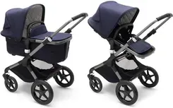 Детская коляска Bugaboo Fox 3 Zestaw Classic Collection Graphite + Dark Navy Głęboko Spacerowy Киев
