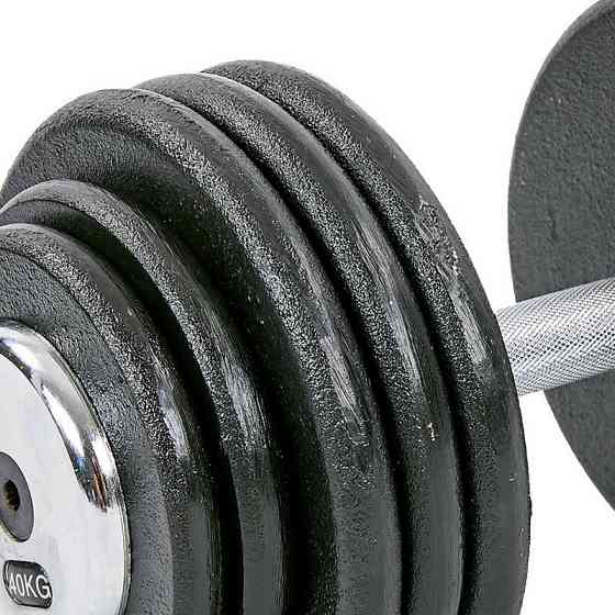 Гантель 40 кг цільна професійна RECORD-7231-40 Київ