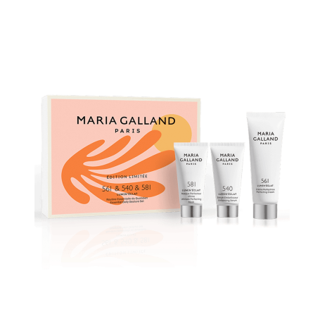 Набір для сяйва шкіри: сироватка, крем та маска SPRING SET - LUMIN'ECLAT 561/540/581 Maria Galland Paris Дніпро