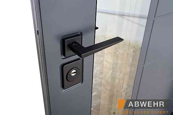 Двери уличные, модель 367 UFO RAL 7016 ТЕРМОРАЗРЫВ Киев