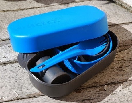 Туристический Набор Посуды на 1 персону Wildo "Camp-A-Box Complete" (12633) Blue Нововолинськ - фото 3