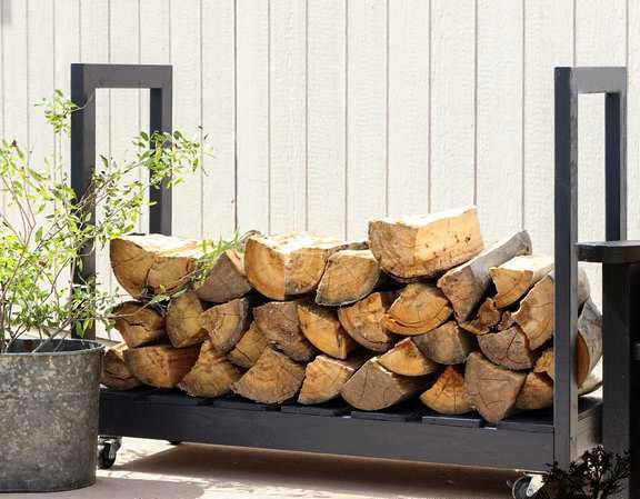 Дровниця дерев'яна "Адригол" венге Миколаїв - фото 1