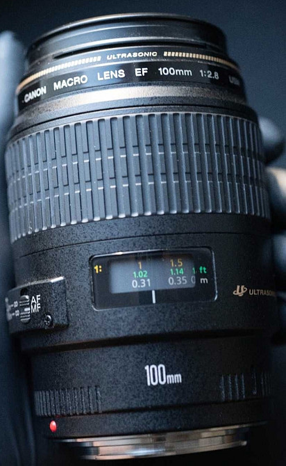 Об'єктивans Canon EF 100mm 2.8 USM Київ - фото 3