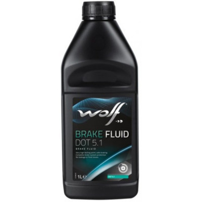 Тормозная жидкость Wolf BRAKE FLUID DOT 5.1 1л (8308307) Винница - изображение 1