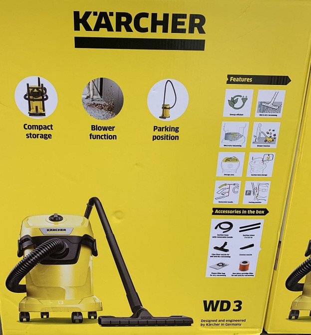 Karcher wd3 пилесос karcher wd3 из Германии пылесос. Харьков - изображение 2