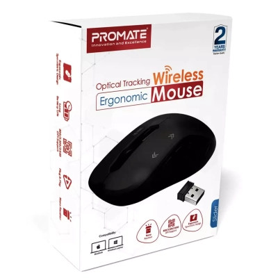 Мышка Promate Slider Wireless Black (slider.black) Винница - изображение 6