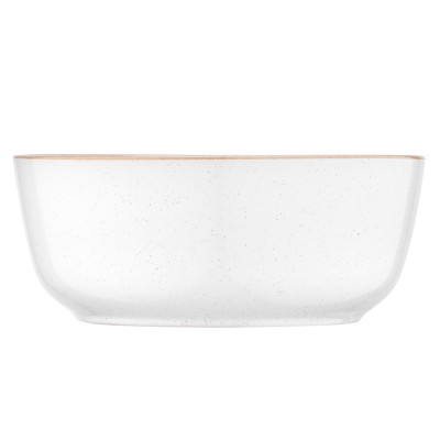 Салатник Ardesto Apulia 720мл, 16.2см, кераміка, білий (AR2916AW) Вінниця - фото 3