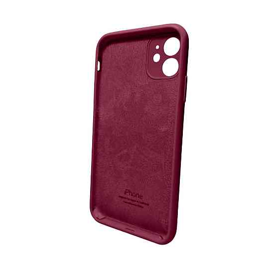 Чохол для смартфона Silicone Full Case AA Camera Protect for Apple iPhone 11 Pro кругл 47,Plum Киев