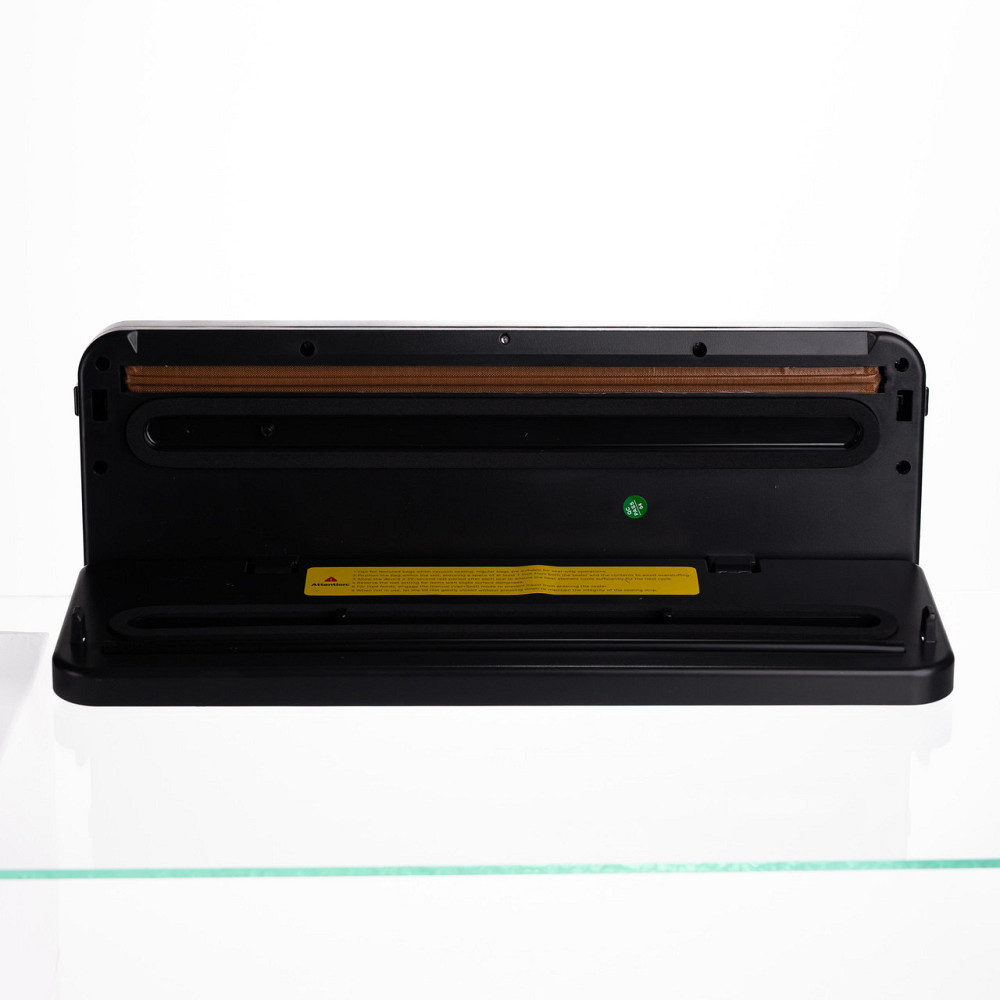 Вакууматор побутовий сенсорний для сухих і вологих продуктів 120 Вт із вбудованим різаком пакувальник вакуумний Чорний HP-11-29B Коломия - фото 8