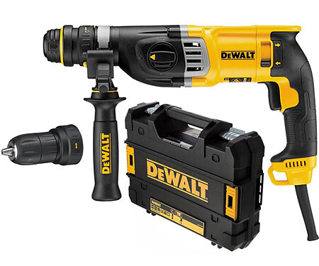 Перфоратор мережевий SDS-Plus DeWALT D25144K : 3 Дж, 900 Вт, 1450 об/хв., 5350 уд/хв Київ - фото 1