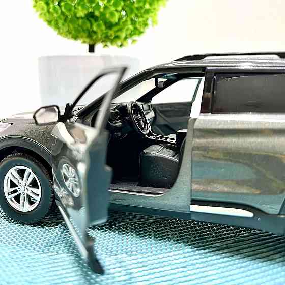 Машина Автосвіт Ford Explorer XLT інерційна металева відчиняються двері 21 см Сіра (AP-1922) Чернігів