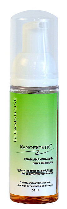 Пінка тонізуюча для вмивання 50 мл NanoeStetic Дніпро - фото 1
