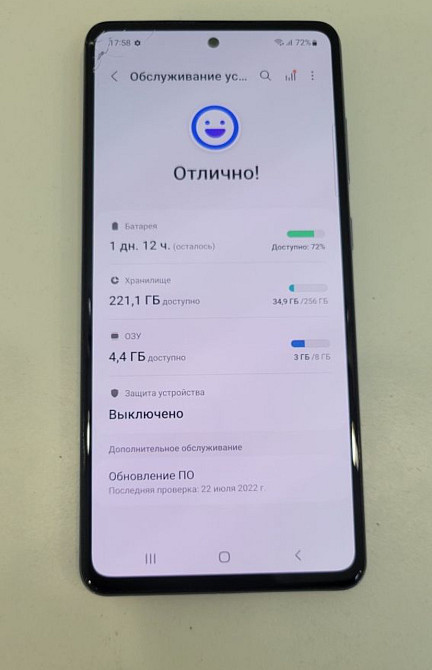 Смартфон Samsung Galaxy A72 duos 8/256Gb (A725F) Purple б/у в гарному стані Київ - фото 5