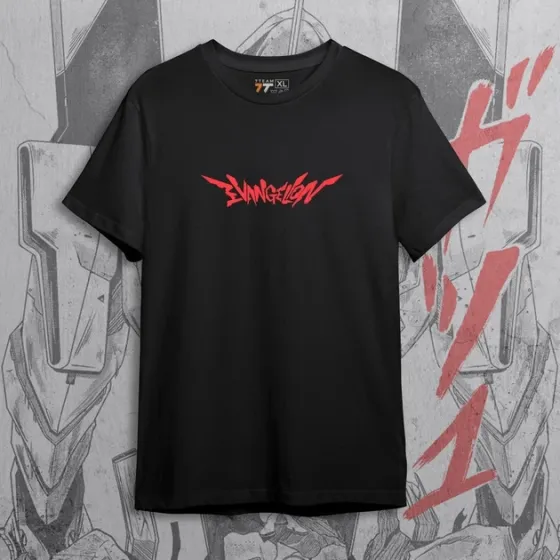 Футболка мужская с принтом Евангелион 02 Размер 48 Anime0093 Днепр