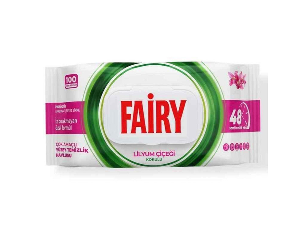 Салфетки влажные для уборки 100шт Lilyum Cicieg ТМ FAIRY Киев - изображение 1
