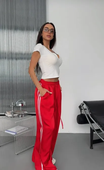 Женские брюки с двойной шелковой лампой — легкие летние брюки Одесса - изображение 4