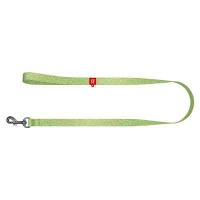 Поводок для собак WAUDOG Re-cotton светоотражающий M Ш 20 мм Д 200 см салатовый (03095) Винница