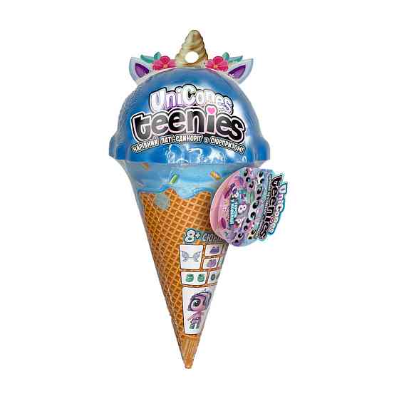 Ігровий набір із фігуркою Єдиноріг із сюрпризом Unicones 1236 «Teenies» Вінниця