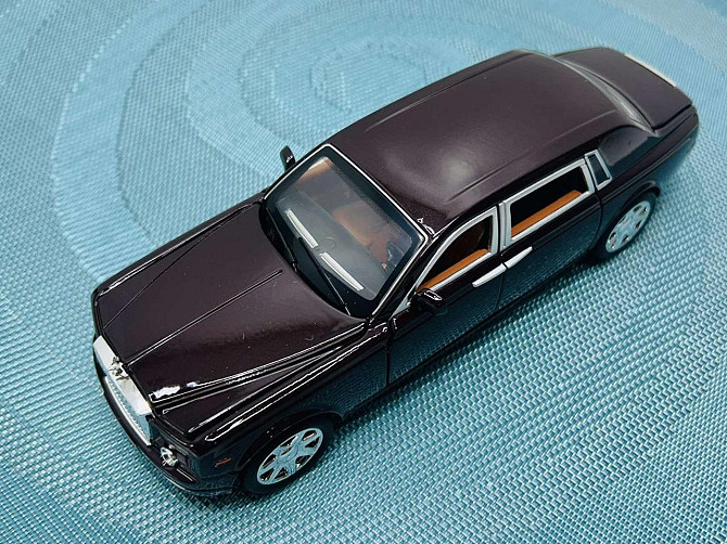 Машина металева Автосвіт Rols-Royce інерційна відчиняються двері капот 1:24 Коричнева (AP-1701) Чернігів - фото 6