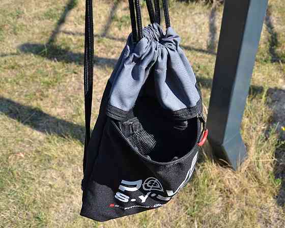 Рюкзак спортивний Power System PS-7011 Gym Sack Alpha Blak/Grey Кам'янське