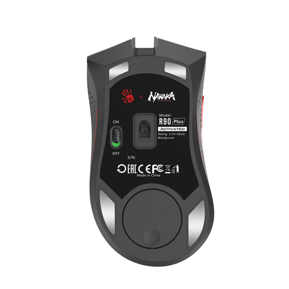 Миша бездротова A4Tech Bloody R90 Plus Narake ( Білий ) Харків - фото 4