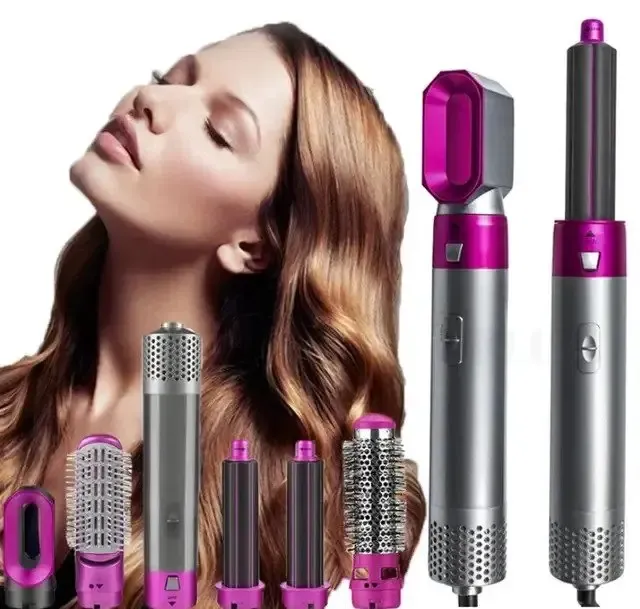 Стайлер 5в1 Hot Air Styler для разных типов волос с функциями придания объема, выпрямления, укладки Коломыя - изображение 2