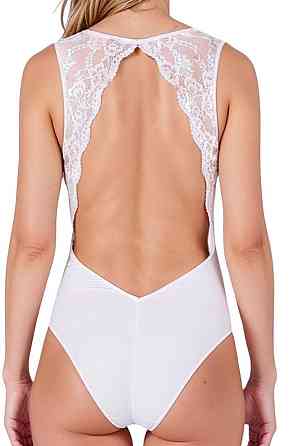 Боді Passion EVALIE BODY white M Sex Aura Київ