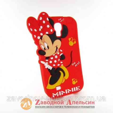 Samsung i9500 S4 об'ємний чохол іграшка Minnie Одеса