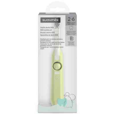 Детская зубная щетка Suavinex від 2 до 6 років, STAGE 2, зелена (403014) Винница