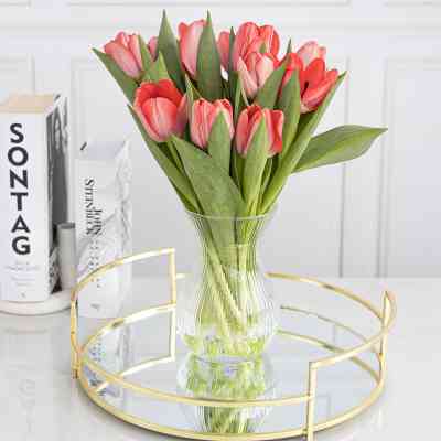 Ваза Trend Glass Asta Ribs 18 см (35446) Винница