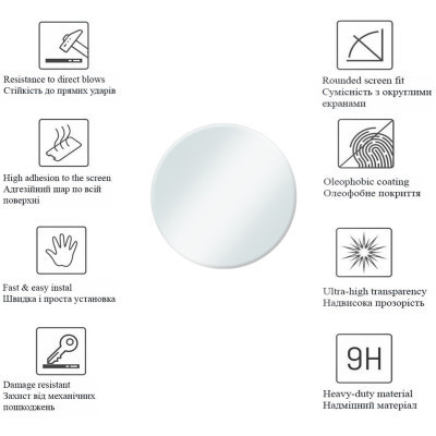 Плівка захисна Drobak Hydrogel Samsung Galaxy Watch 6 Classic 47mm (2 шт) (323223) Вінниця - фото 3