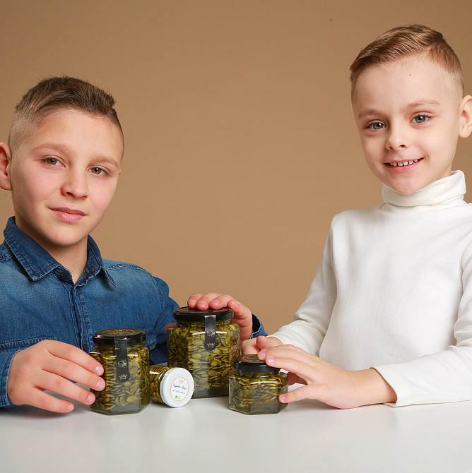 Мед и тыквенные семечки 130 грамм Одесса - изображение 2