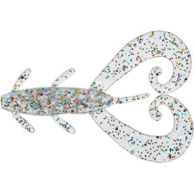 Силикон рыболовный Reins G-Tail Twin 2" 152 Super Glow All Stars (10 шт/уп.) (1552.08.18) Винница