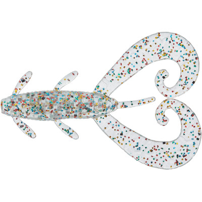 Силикон рыболовный Reins G-Tail Twin 2" 152 Super Glow All Stars (10 шт/уп.) (1552.08.18) Винница - изображение 1