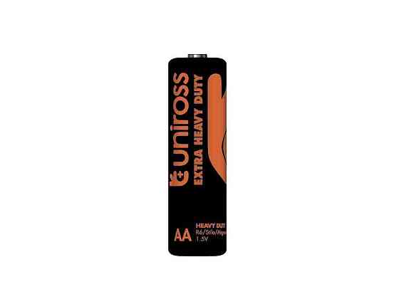 Батарейка сольова LR03/AAA 4шт SHRINK OF 4AAA EXTRA HEAVY DUTY ПВХ (в спайці) ТМ UNIROSS Solmir Київ