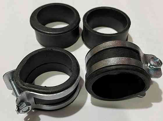 Хомут (+патрубки) МТ10 36 на КПП з масляним фільтром Мукачево