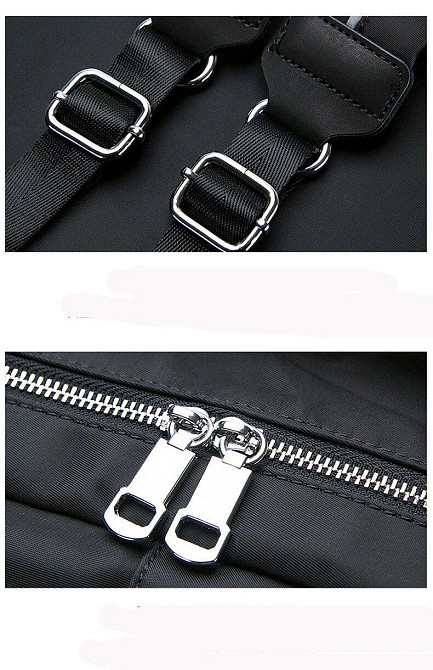 Рюкзак нейлоновий Vintage 14808 Чорний Київ - фото 3