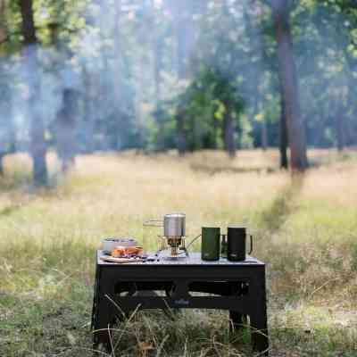 Туристичний стіл Tribe Camp Table Low пластиковий Olive (T-EF-0003-olive) Вінниця