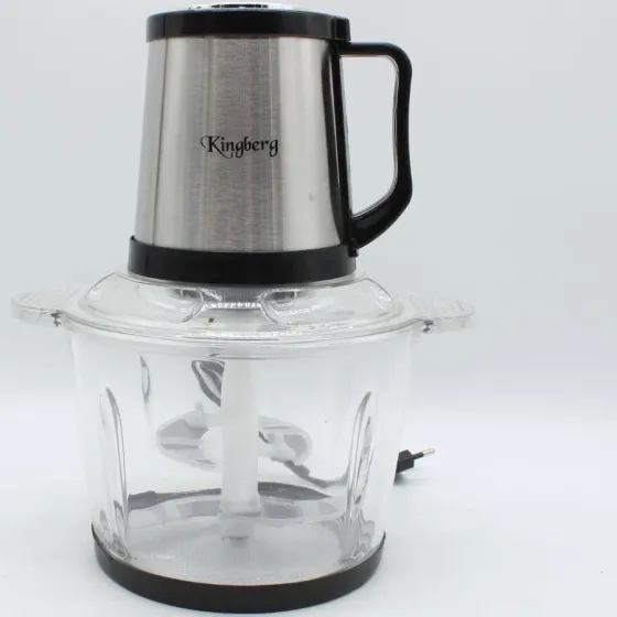 Кухонный измельчитель KB-2007 с стеклянной чашей 3 л, 800 Вт, для мяса, овощей и льда Одесса