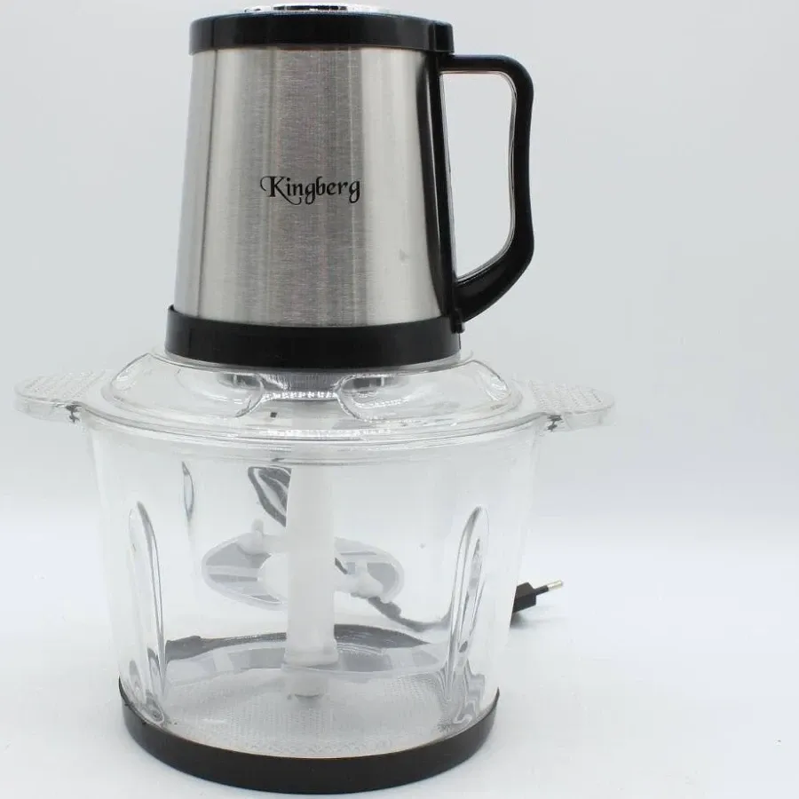 Кухонный измельчитель KB-2007 с стеклянной чашей 3 л, 800 Вт, для мяса, овощей и льда Одесса - изображение 3