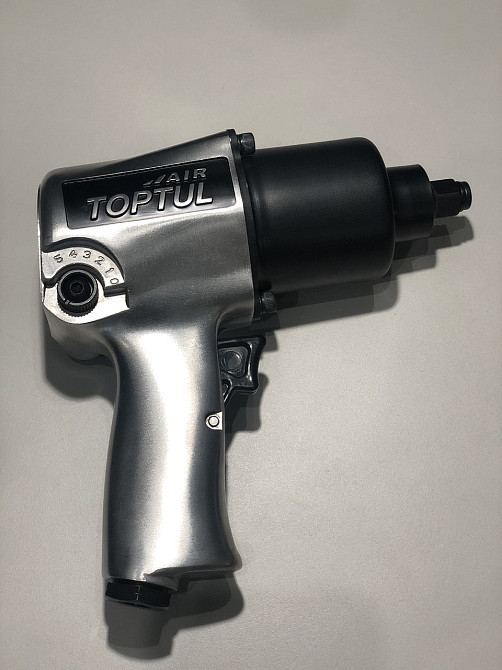 Гайковерт для автосервісу пневматичний 1/2" 814N/m 8000об/хв TOPTUL KAAA1660B Чернігів - фото 8