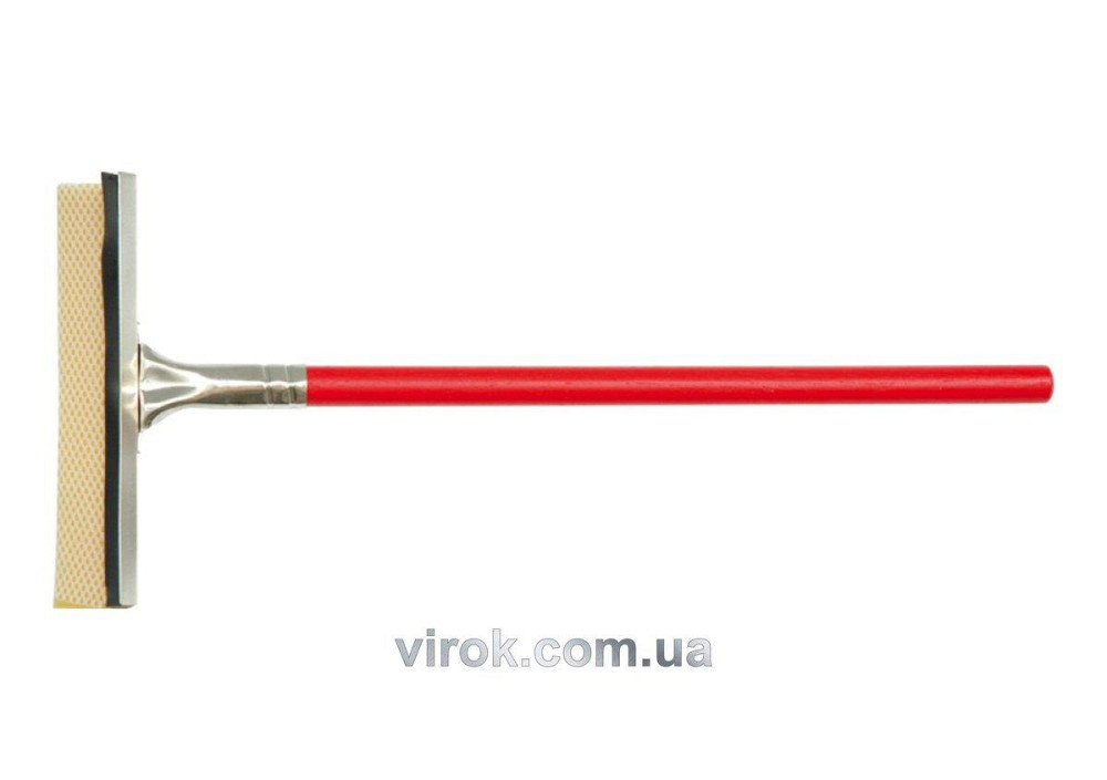 Скребок гумовий VOREL для чистки вікон. дерев. тримач [50] Одесса - изображение 1