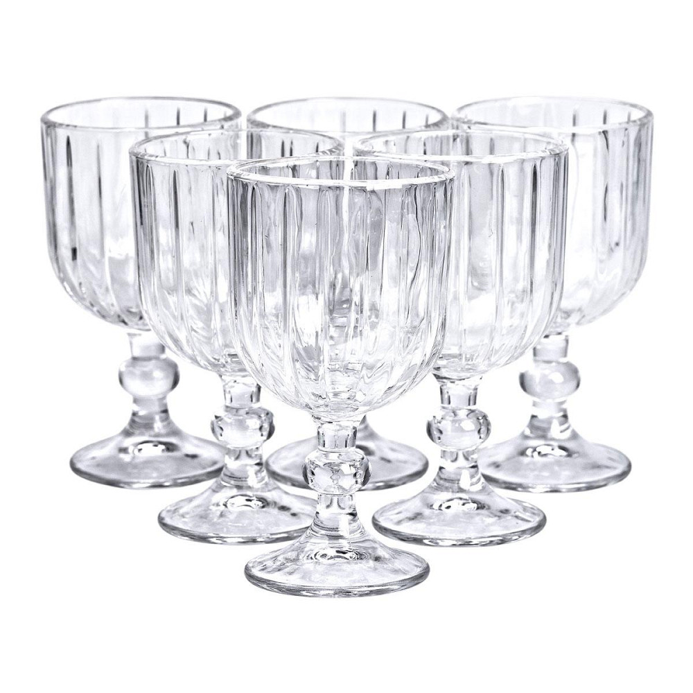 Подарочный набор стеклянных бокалов для вина, 6 шт. Киев - изображение 1