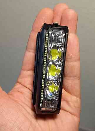 Яркая велосипедная фара 3 LED 2000LM 2000mAh Одесса