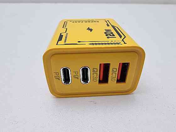 Адаптер живлення Quick Charge 3.0 Type C*2 USB*2 (товар вживаний) Луцк