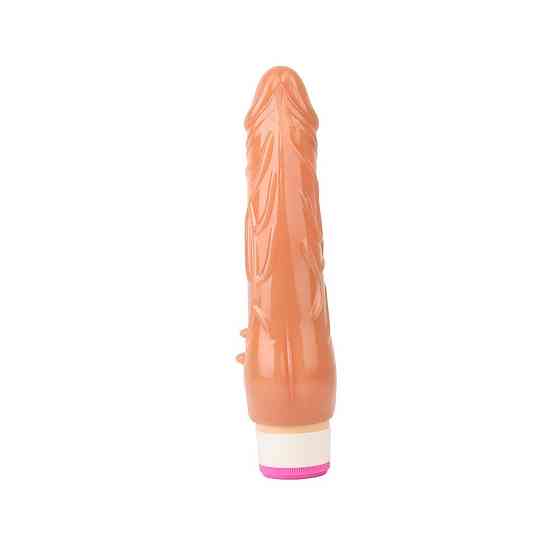 Вибратор реалистичный, рельефный Chisa Basic Luv Theory Beginner Rider, бежевый Sex Aura Киев